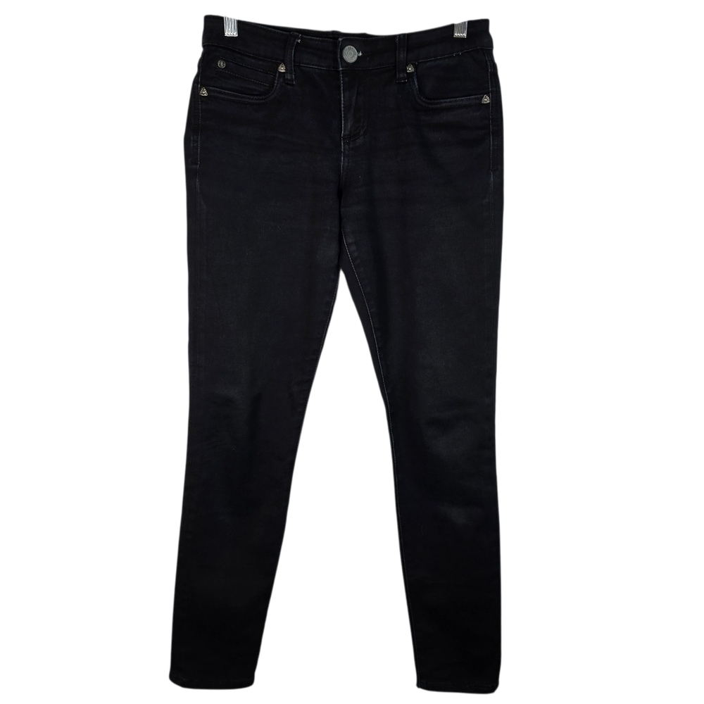 Kut From The Kloth Women's Black VIV Toothpick Skinny Jeans Size 4 Stretchy